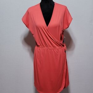 Columbia‎ Coral Women's Chill River Wrap Dress SIZE L #703